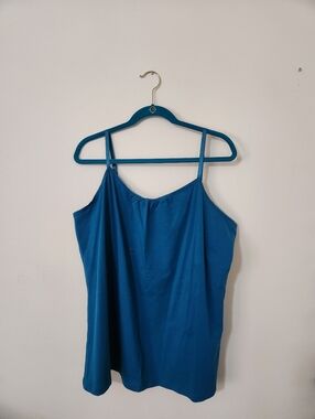 Lane Bryant Teal Blue Cami Tank 22/24 New